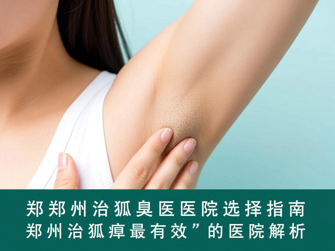 郑州治狐臭医院选择指南，郑州治狐臭最有效的医院解析