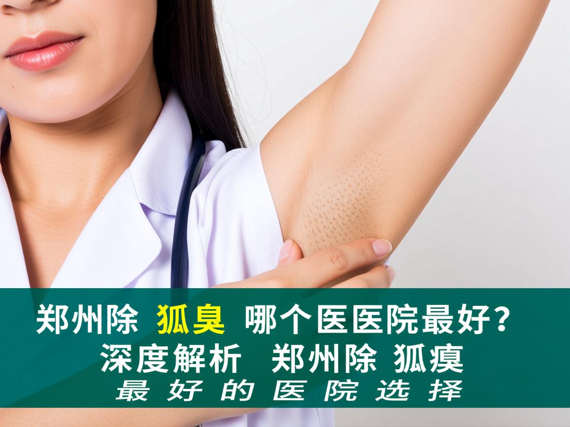 郑州除狐臭哪个医院最好？深度解析郑州除狐臭最好的医院选择