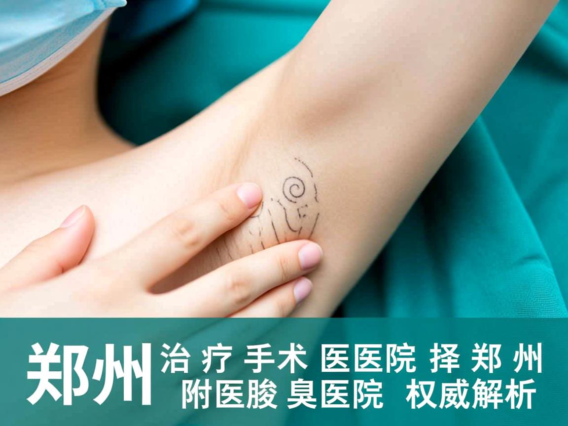 郑州腋臭治疗手术医院选择，郑州附医腋臭医院的权威解析