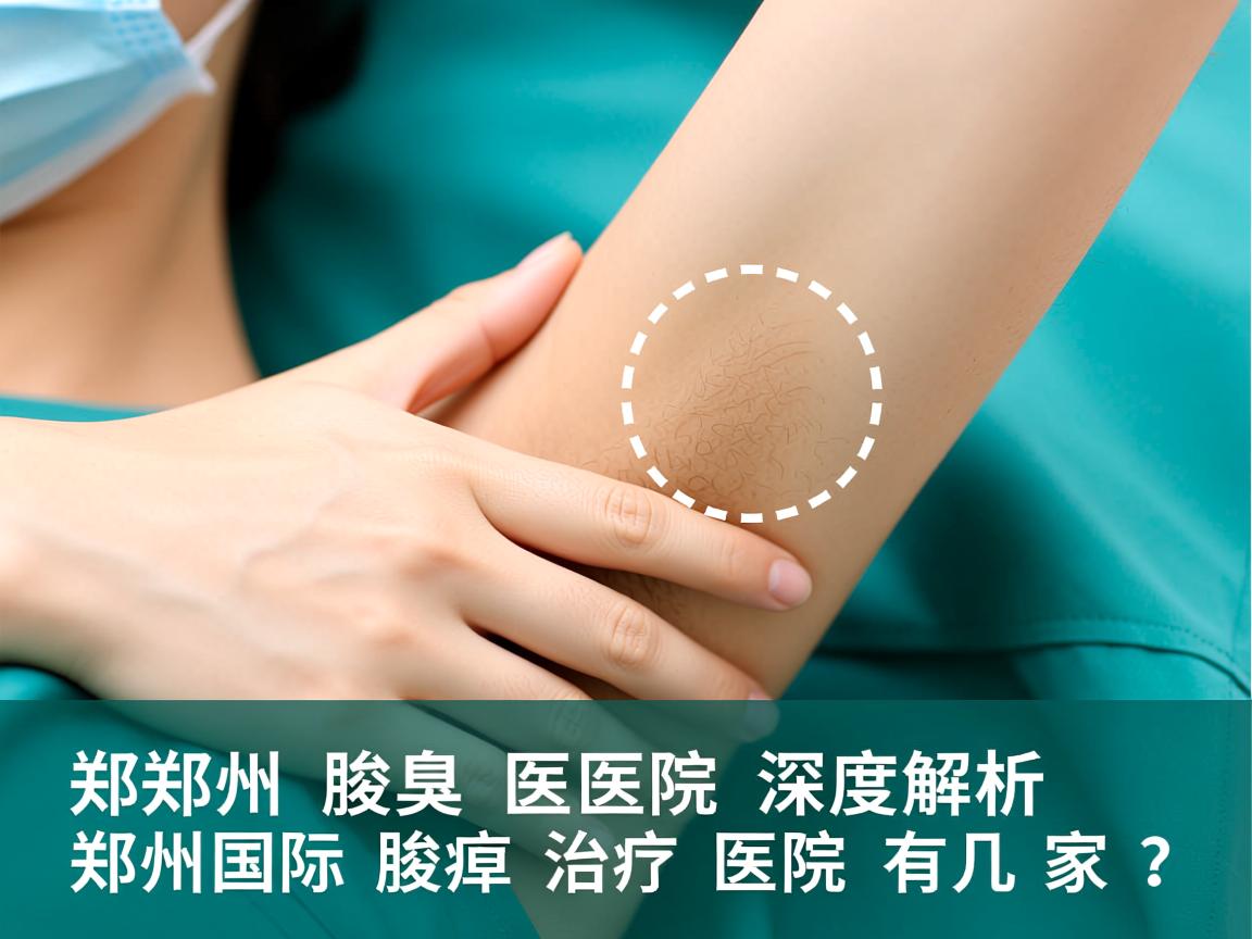 郑州腋臭医院深度解析，郑州国际腋臭治疗医院有几家？