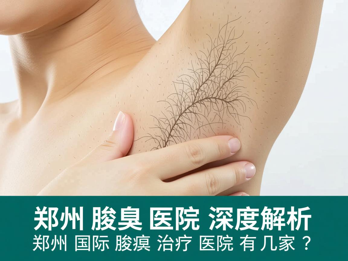 郑州腋臭医院深度解析，郑州国际腋臭治疗医院有几家？