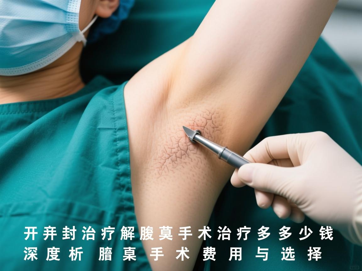开封治疗腋臭手术治疗多少钱，深度解析腋臭手术费用与选择