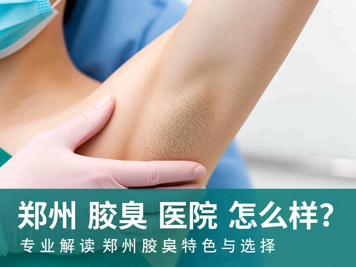 郑州腋臭医院怎么样？专业解读郑州腋臭医院的特色与选择