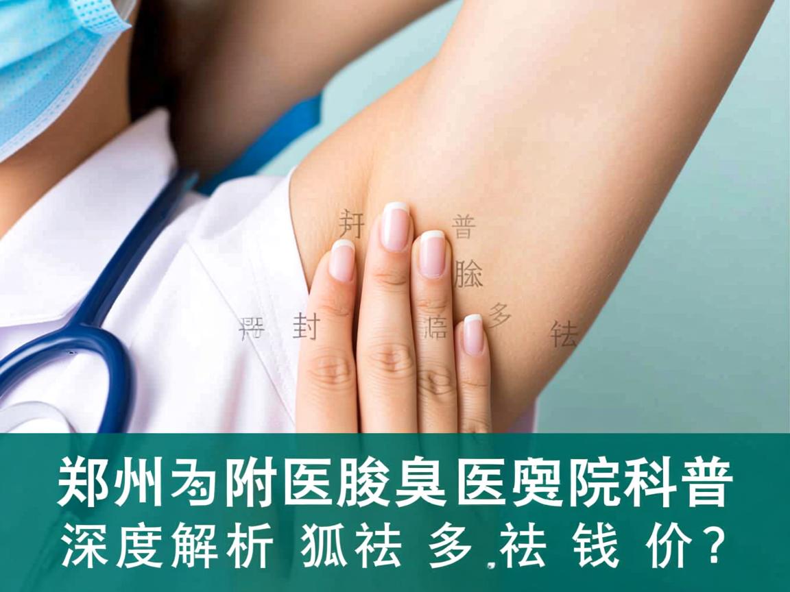 郑州附医腋臭医院科普,开封祛除狐臭多少钱?深度解析狐臭祛除价格 郑州附医腋臭医院科普,开封祛除狐臭多少钱?深度解析狐臭祛除价格