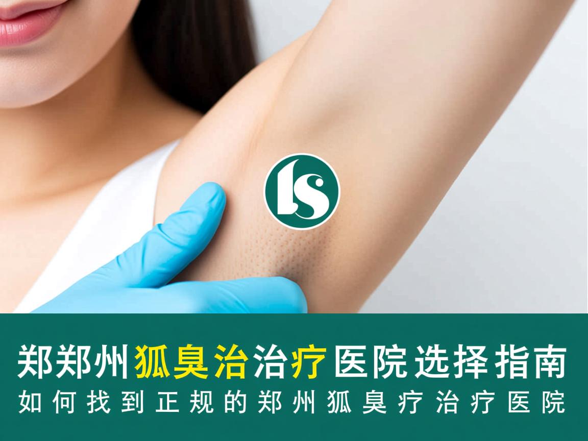 郑州狐臭治疗医院选择指南，如何找到正规的郑州狐臭治疗医院