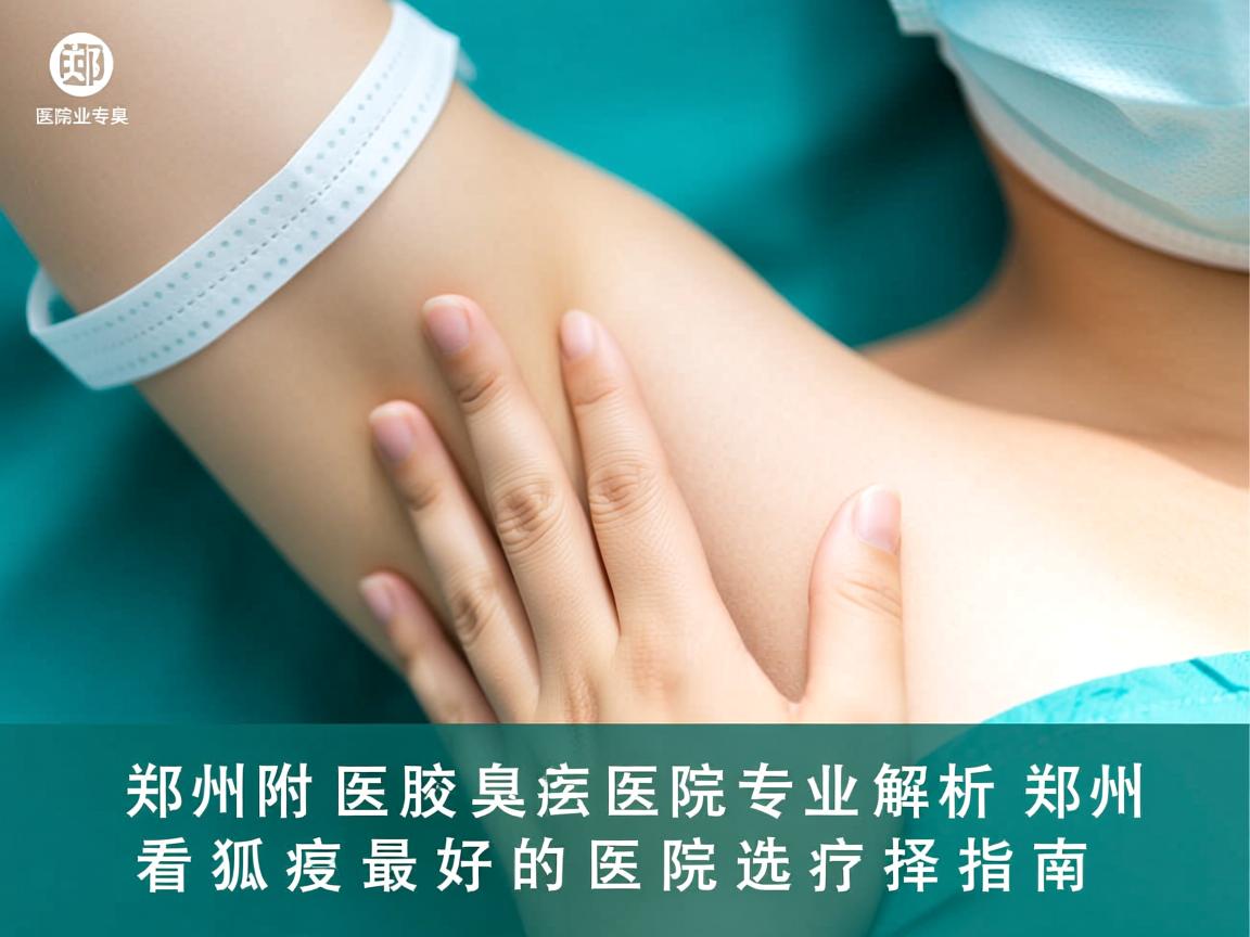 郑州附医腋臭医院专业解析，郑州看狐臭最好的医院选择指南