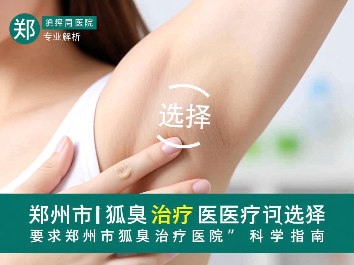 郑州市狐臭治疗医院专业解析，选择郑州市狐臭治疗医院的科学指南