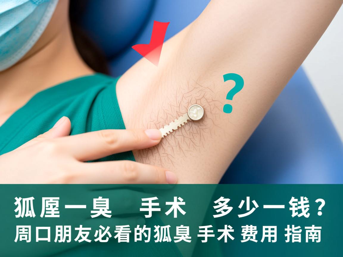 狐臭手术多少钱?周口朋友必看的狐臭手术费用指南 狐臭手术多少钱?周口朋友必看的狐臭手术费用指南