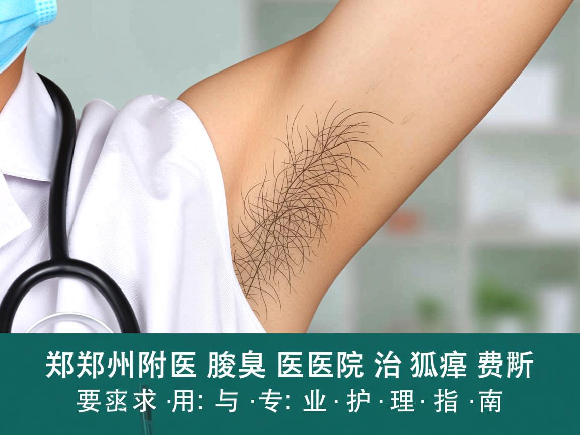 郑州附医腋臭医院解析,郑州附医医院治狐臭费用与专业护理指南 郑州附医腋臭医院解析,郑州附医医院治狐臭费用与专业护理指南