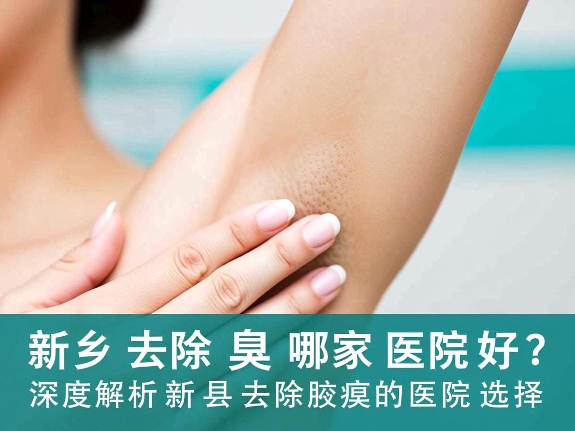 新乡去除腋臭哪家医院好？深度解析新乡去除腋臭的医院选择