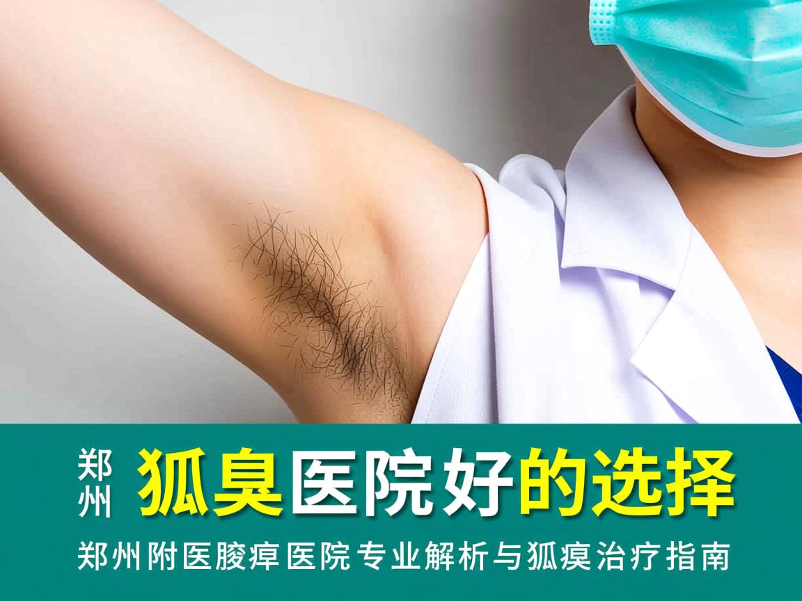 郑州狐臭医院好的选择，郑州附医腋臭医院专业解析与狐臭治疗指南