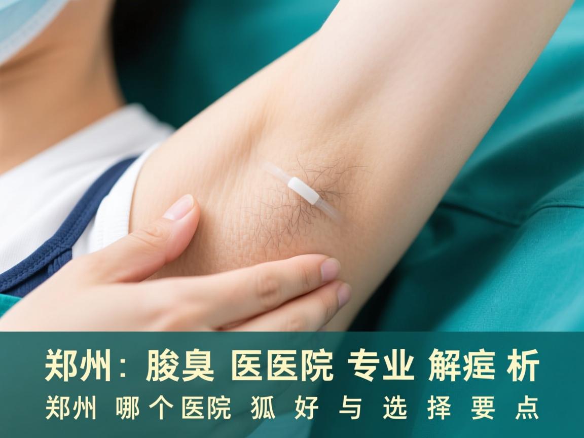郑州腋臭医院专业解析，郑州哪个医院狐臭好与选择要点