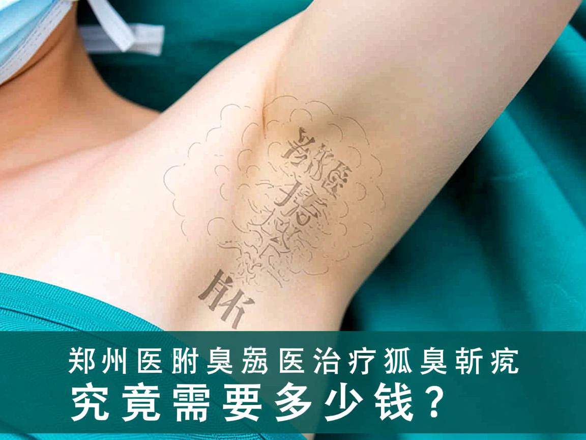 郑州附医腋臭医院解析，郑州附医治疗狐臭究竟需要多少钱？
