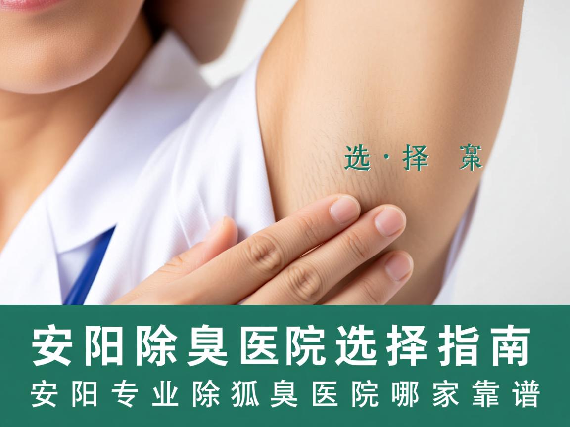 安阳除狐臭医院选择指南，安阳专业除狐臭医院哪家靠谱