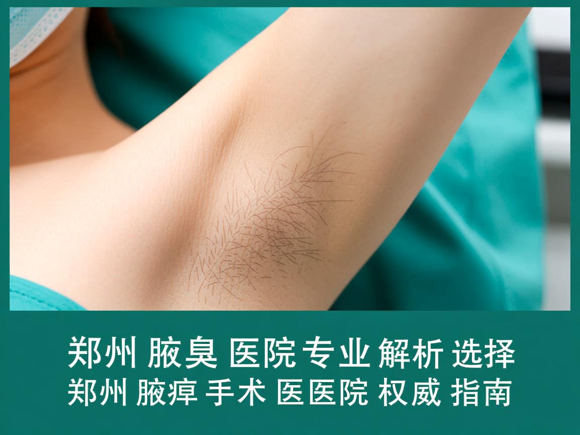 郑州腋臭医院专业解析,选择郑州腋臭手术医院的权威指南 郑州腋臭医院专业解析,选择郑州腋臭手术医院的权威指南