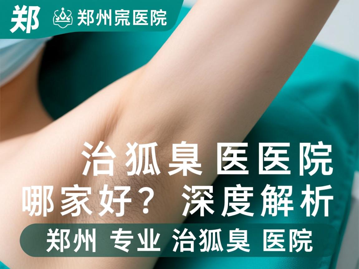 郑州治狐臭医院哪家好？深度解析郑州专业治狐臭医院