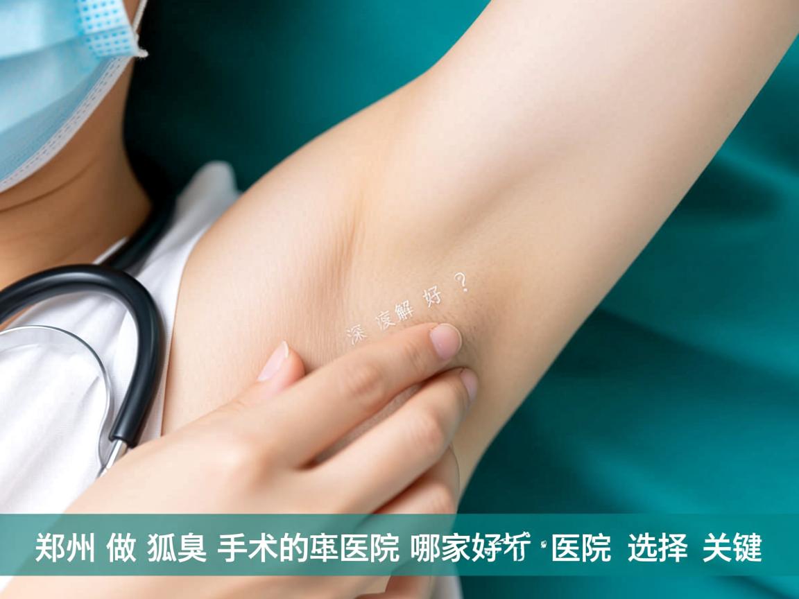 郑州做狐臭手术的医院哪家好?深度解析郑州狐臭手术医院的选择关键 郑州做狐臭手术的医院哪家好?深度解析郑州狐臭手术医院的选择关键