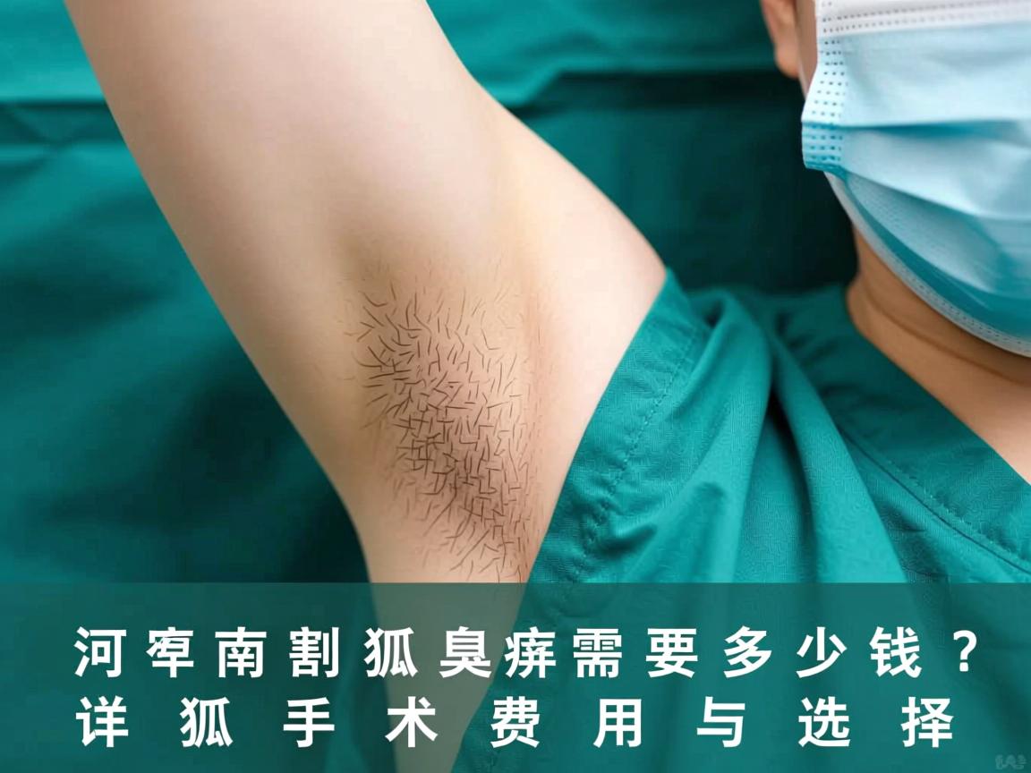河南割狐臭需要多少钱?详解狐臭手术费用与选择 河南割狐臭需要多少钱?详解狐臭手术费用与选择