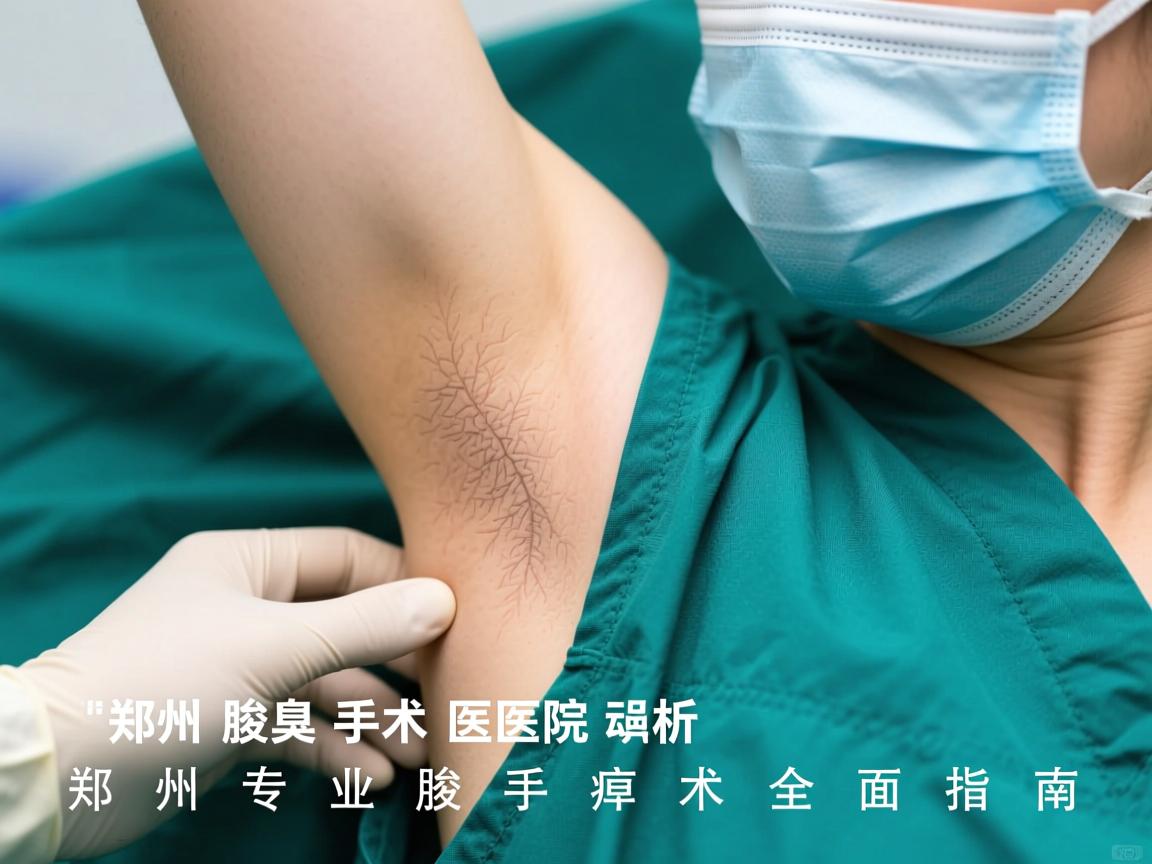 郑州腋臭手术医院解析，郑州专业腋臭手术的全面指南