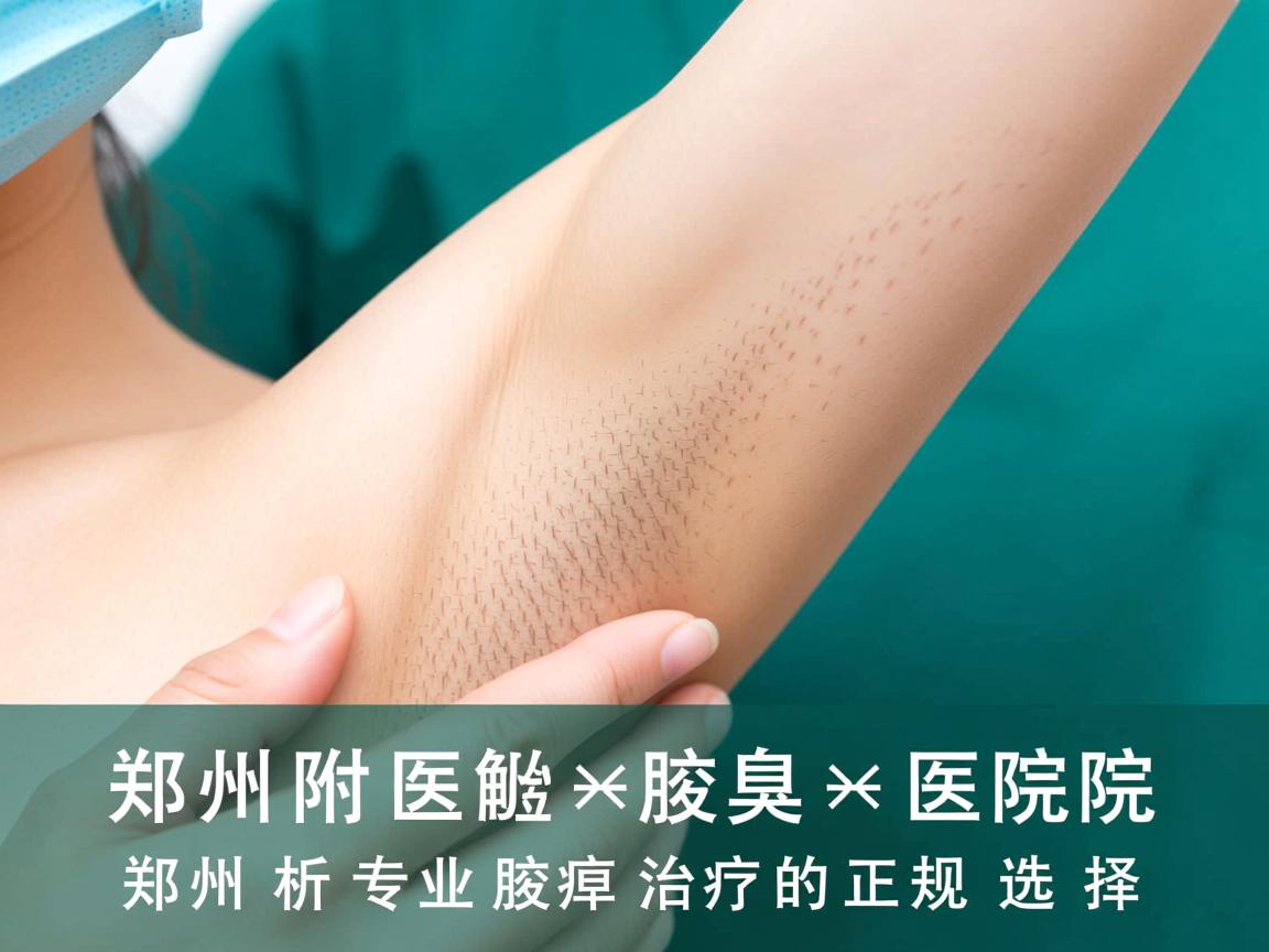 郑州附医腋臭医院解析，郑州专业腋臭治疗的正规选择