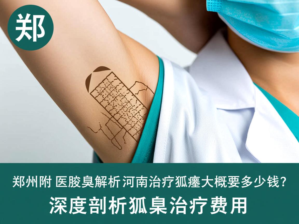 郑州附医腋臭解析，河南治疗狐臭大概要多少钱？深度剖析狐臭治疗费用