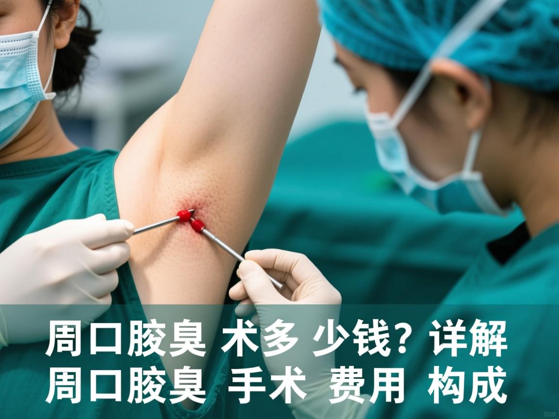 周口腋臭手术多少钱？详解周口腋臭手术费用构成