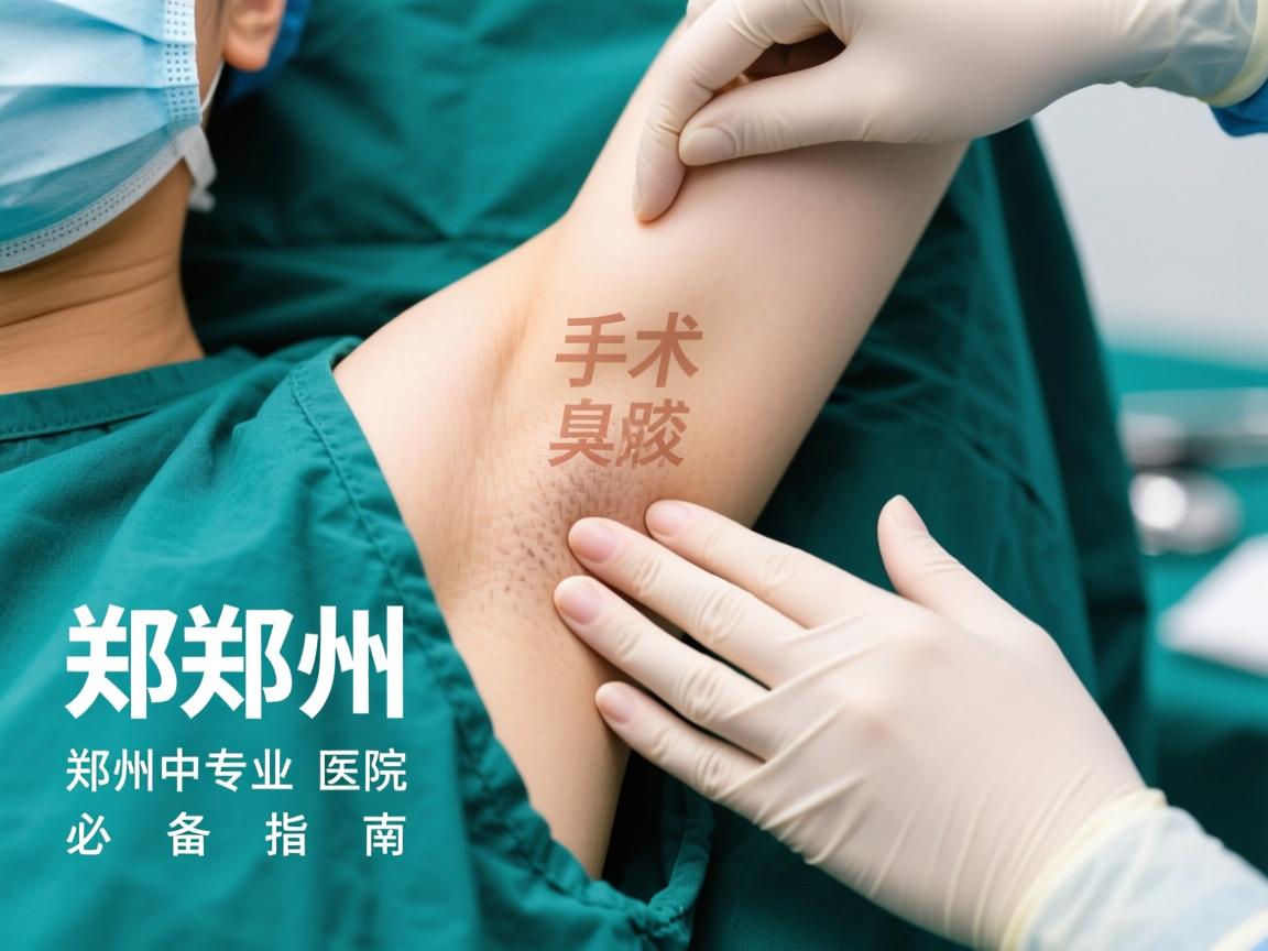 郑州腋臭手术医院解析，选择郑州专业腋臭医院的必备指南