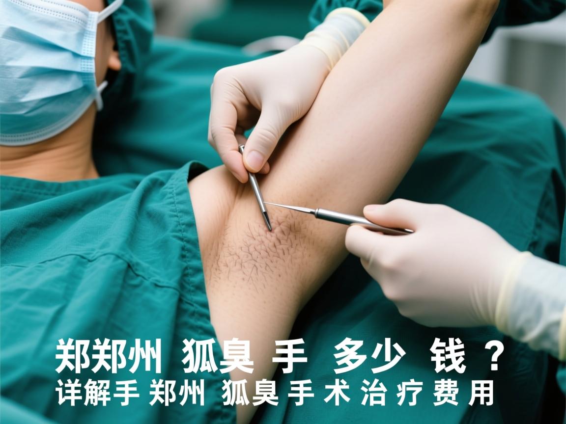 郑州狐臭手术多少钱？详解郑州狐臭手术治疗费用