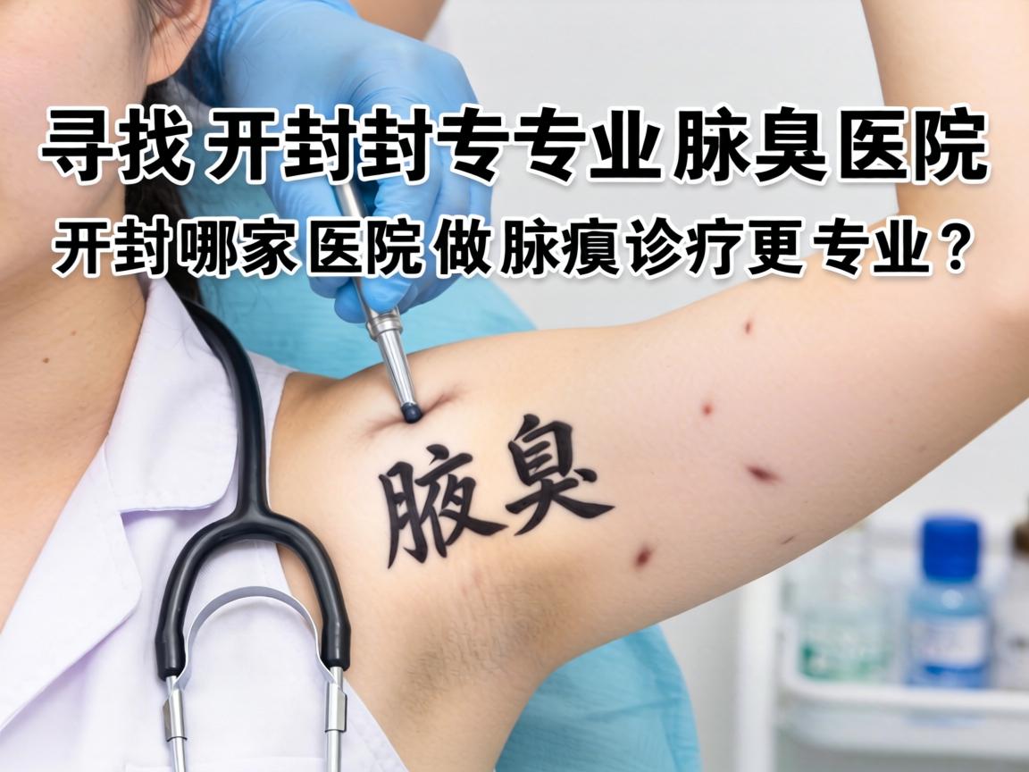 寻找开封专业腋臭医院，开封哪家医院做腋臭诊疗更专业？