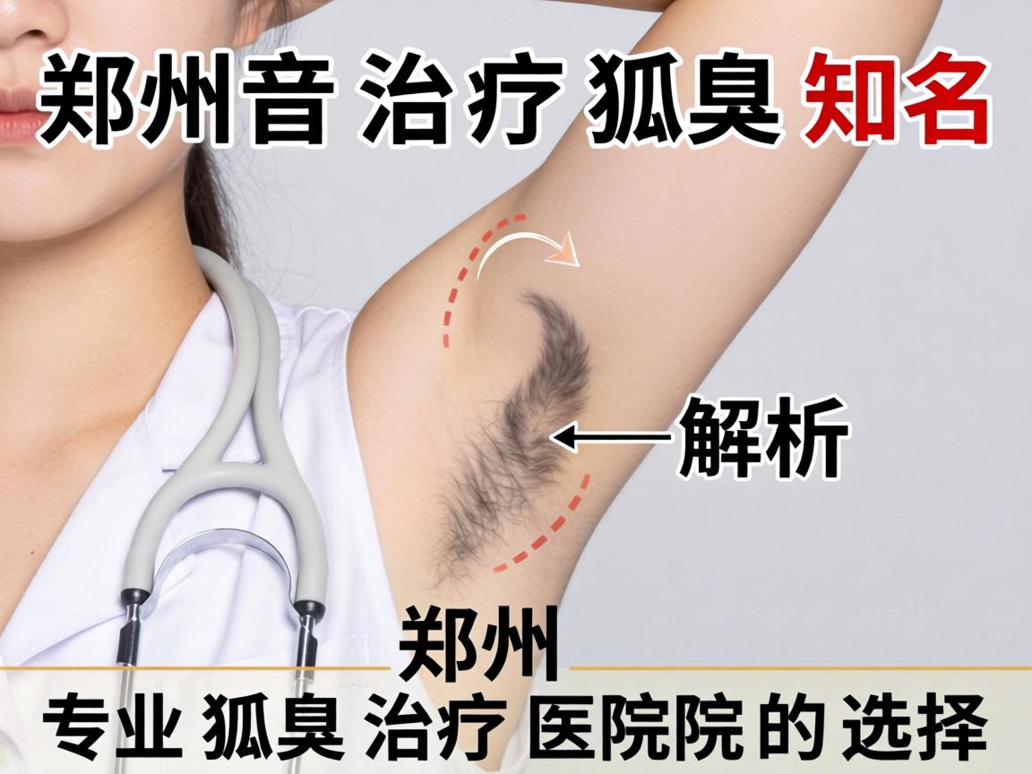 郑州治疗狐臭知名医院解析，郑州专业狐臭治疗医院的选择