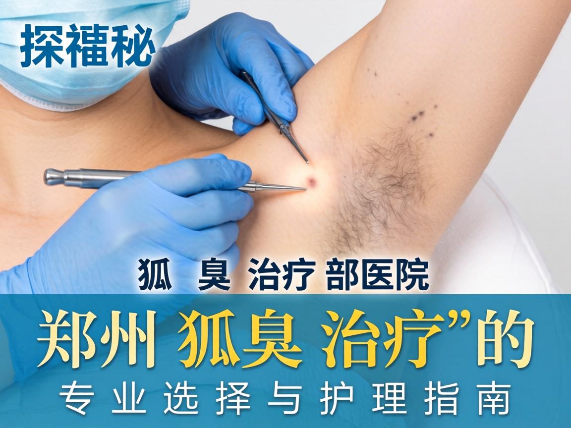 探秘郑州狐臭治疗医院，郑州狐臭治疗的专业选择与护理指南