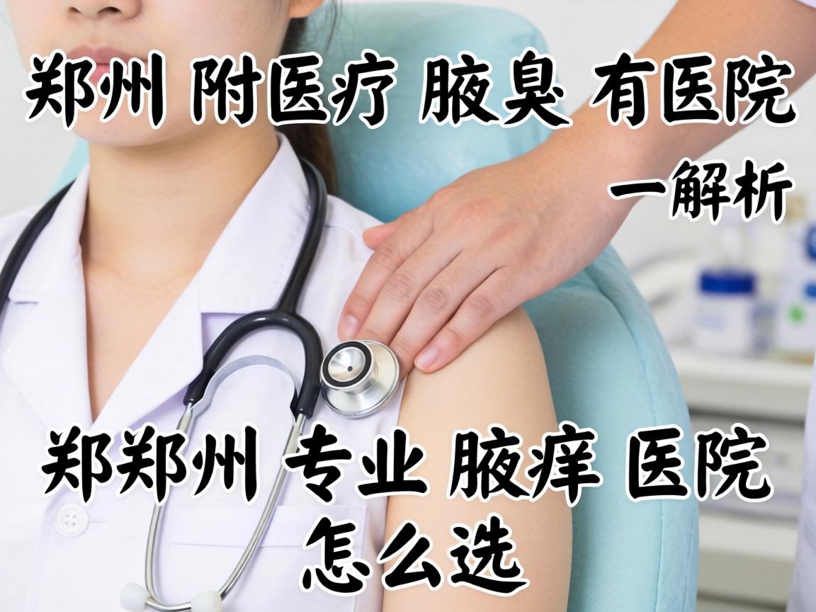 郑州附医腋臭医院解析，郑州专业腋臭医院怎么选