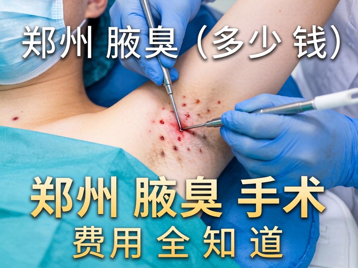 深度解析郑州腋臭手术多少钱，郑州腋臭手术费用全知道