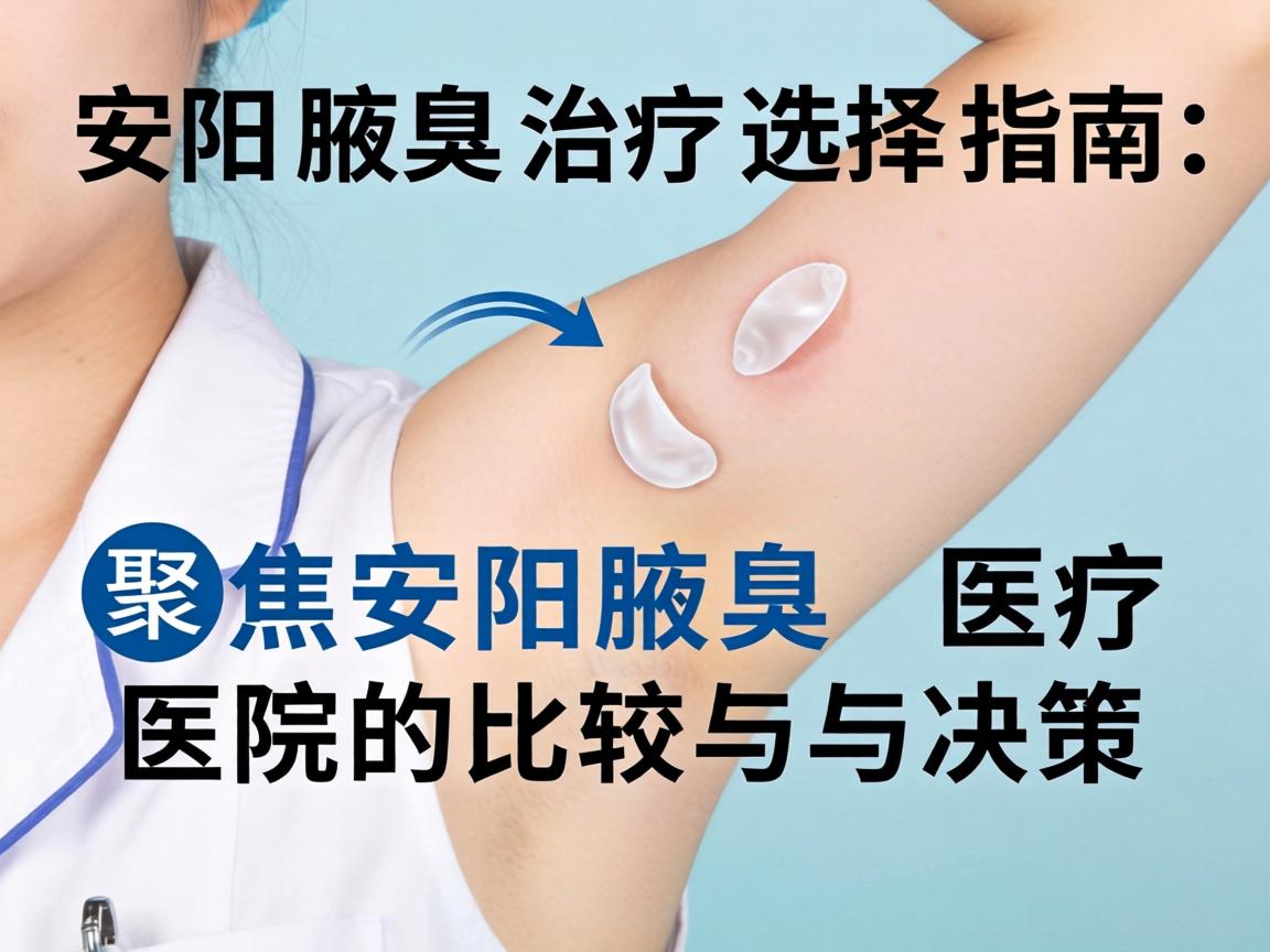 安阳腋臭治疗选择指南，聚焦安阳腋臭医院的比较与决策