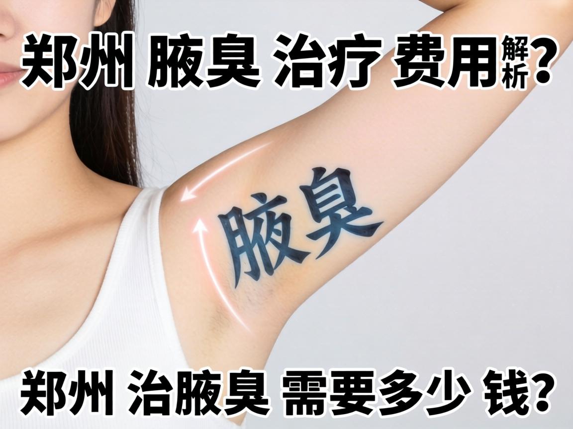 郑州腋臭治疗费用解析，郑州治腋臭需要多少钱？
