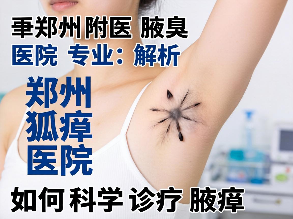 郑州附医腋臭医院专业解析，郑州狐臭医院如何科学诊疗腋臭