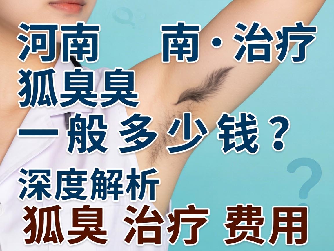 河南治疗狐臭一般多少钱？深度解析狐臭治疗费用