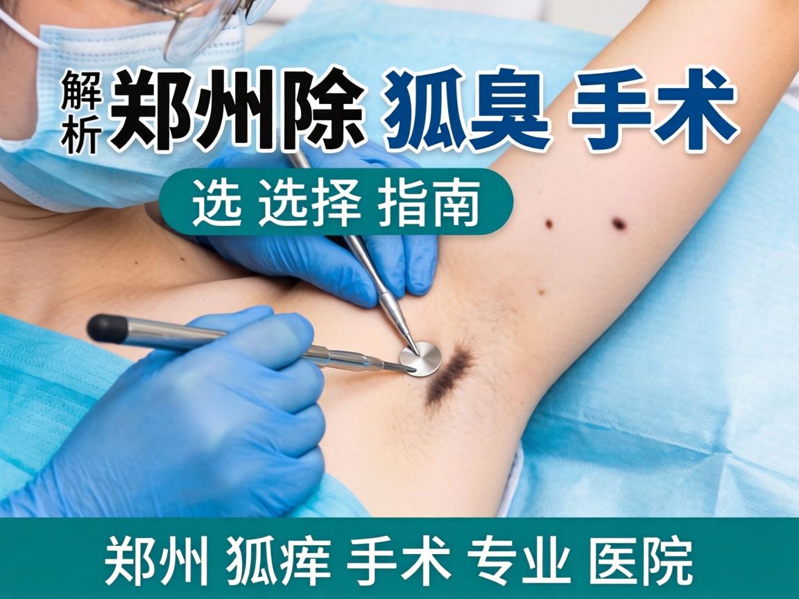 郑州除狐臭手术选择指南，解析郑州狐臭手术专业医院
