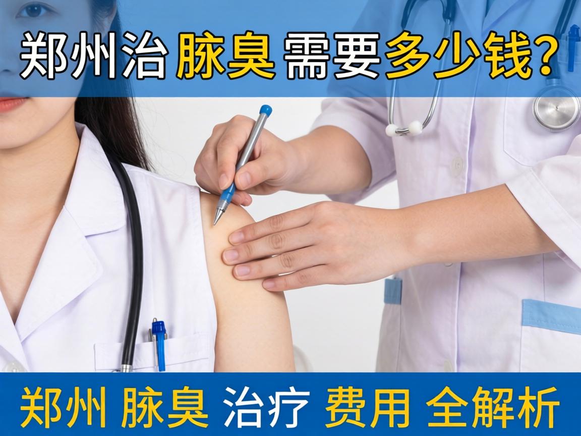郑州治腋臭需要多少钱？郑州腋臭治疗费用全解析