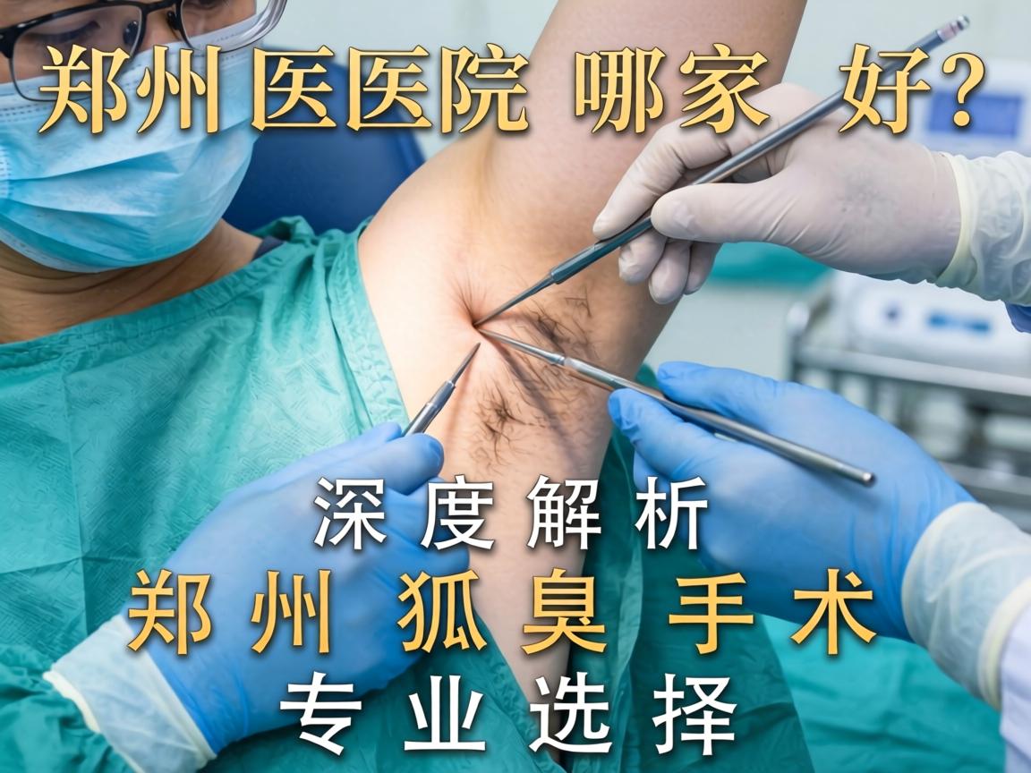 郑州狐臭手术医院哪家好？深度解析郑州狐臭手术专业选择