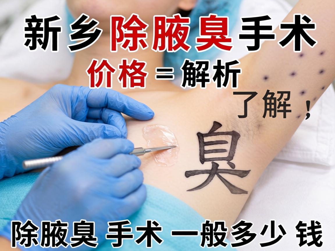 新乡除腋臭手术价格解析,了解除腋臭手术一般多少钱 新乡除腋臭手术价格解析,了解除腋臭手术一般多少钱