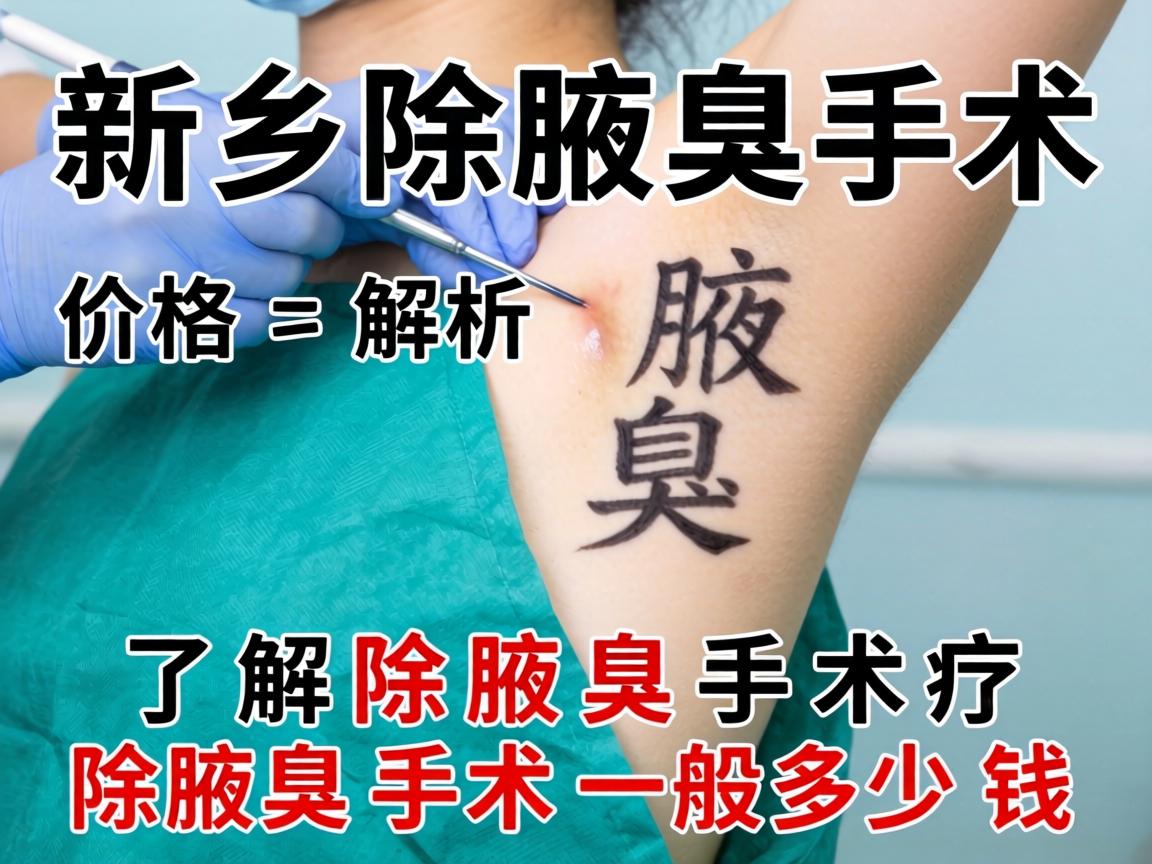 新乡除腋臭手术价格解析,了解除腋臭手术一般多少钱 新乡除腋臭手术价格解析,了解除腋臭手术一般多少钱