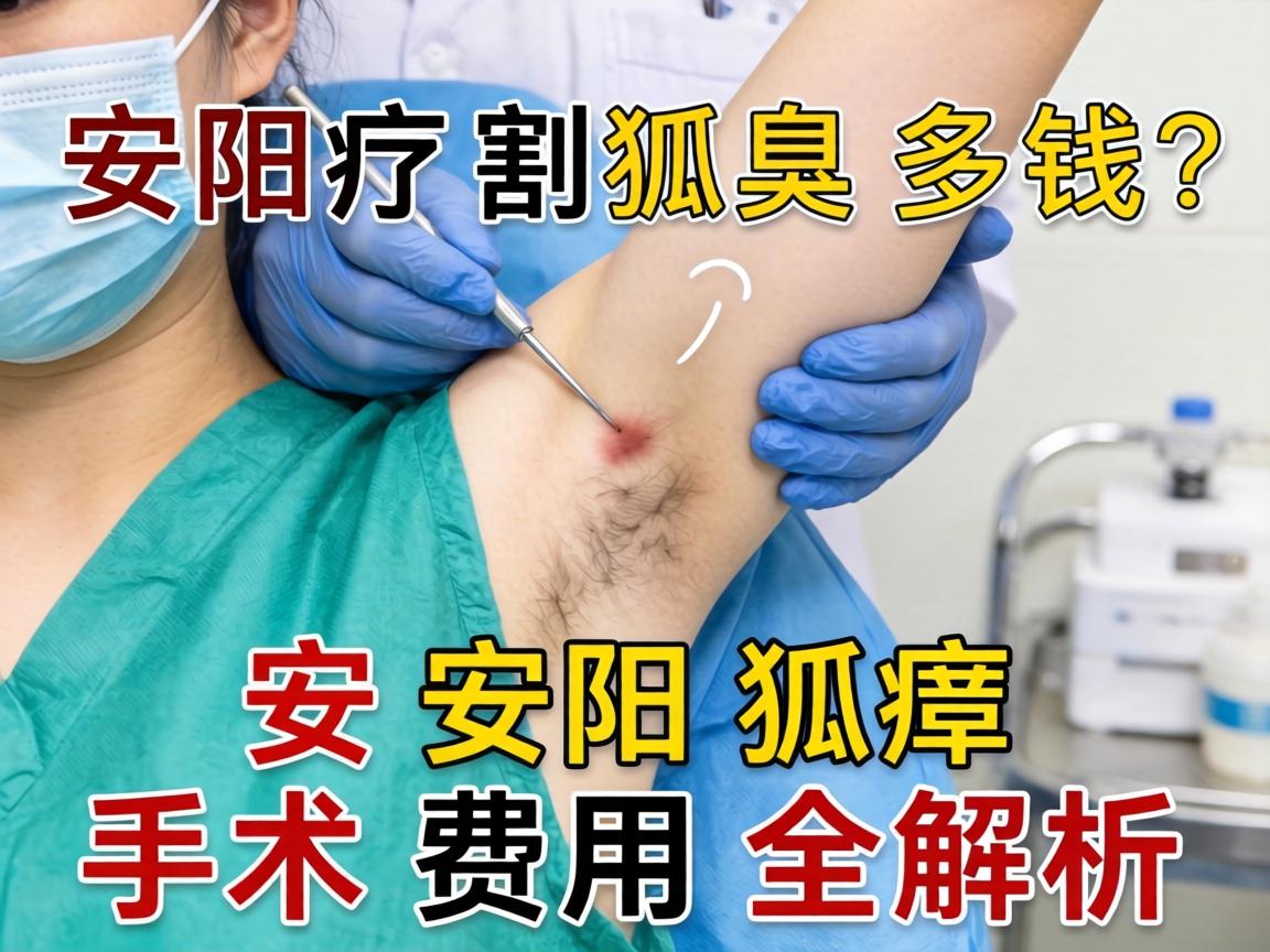 安阳割狐臭多钱？安阳狐臭手术费用全解析