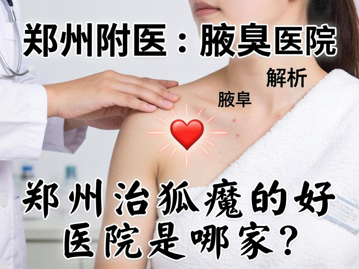 郑州附医腋臭医院解析，郑州治狐臭的好医院是哪家？
