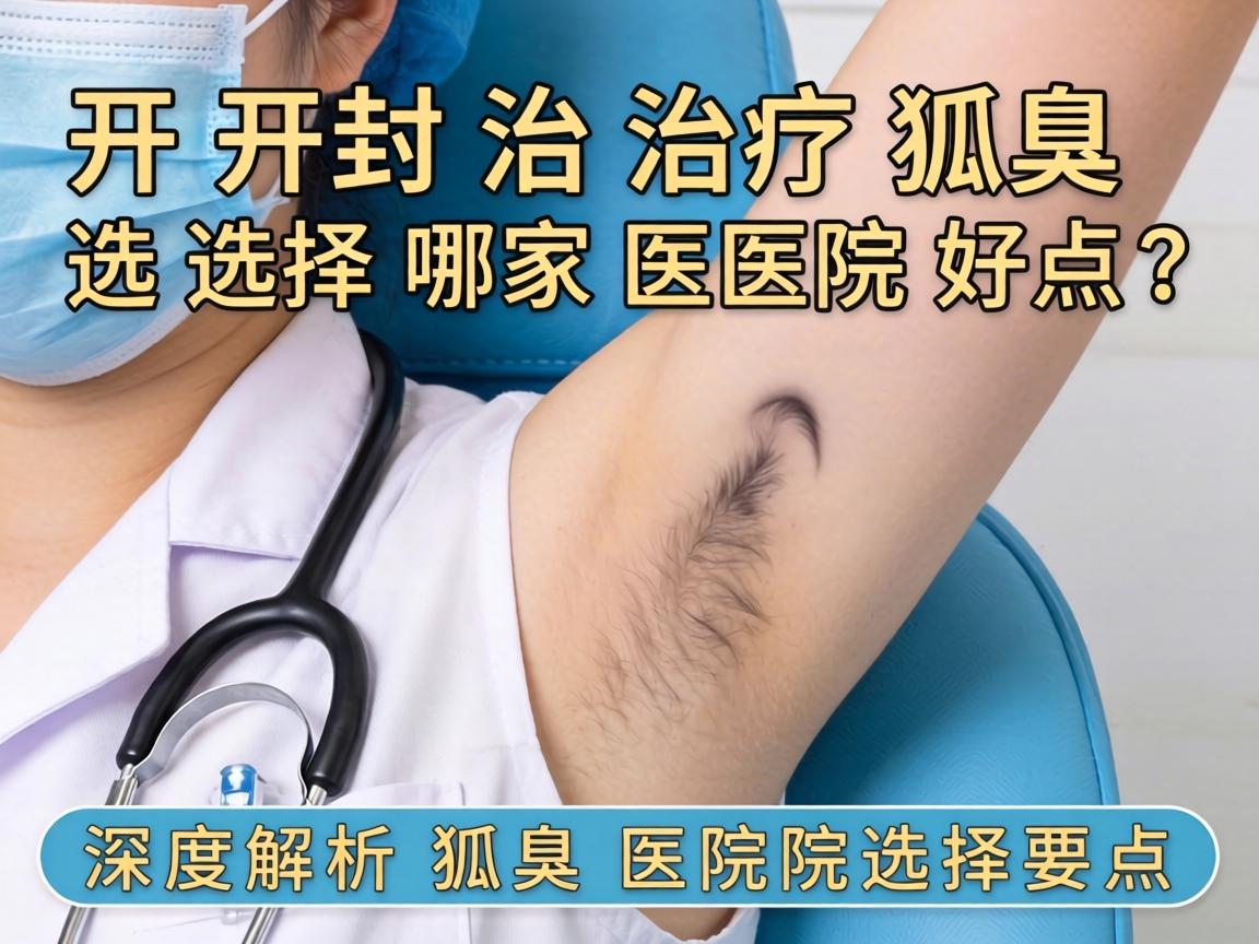 开封治疗狐臭选择哪家医院好点？深度解析狐臭医院选择要点