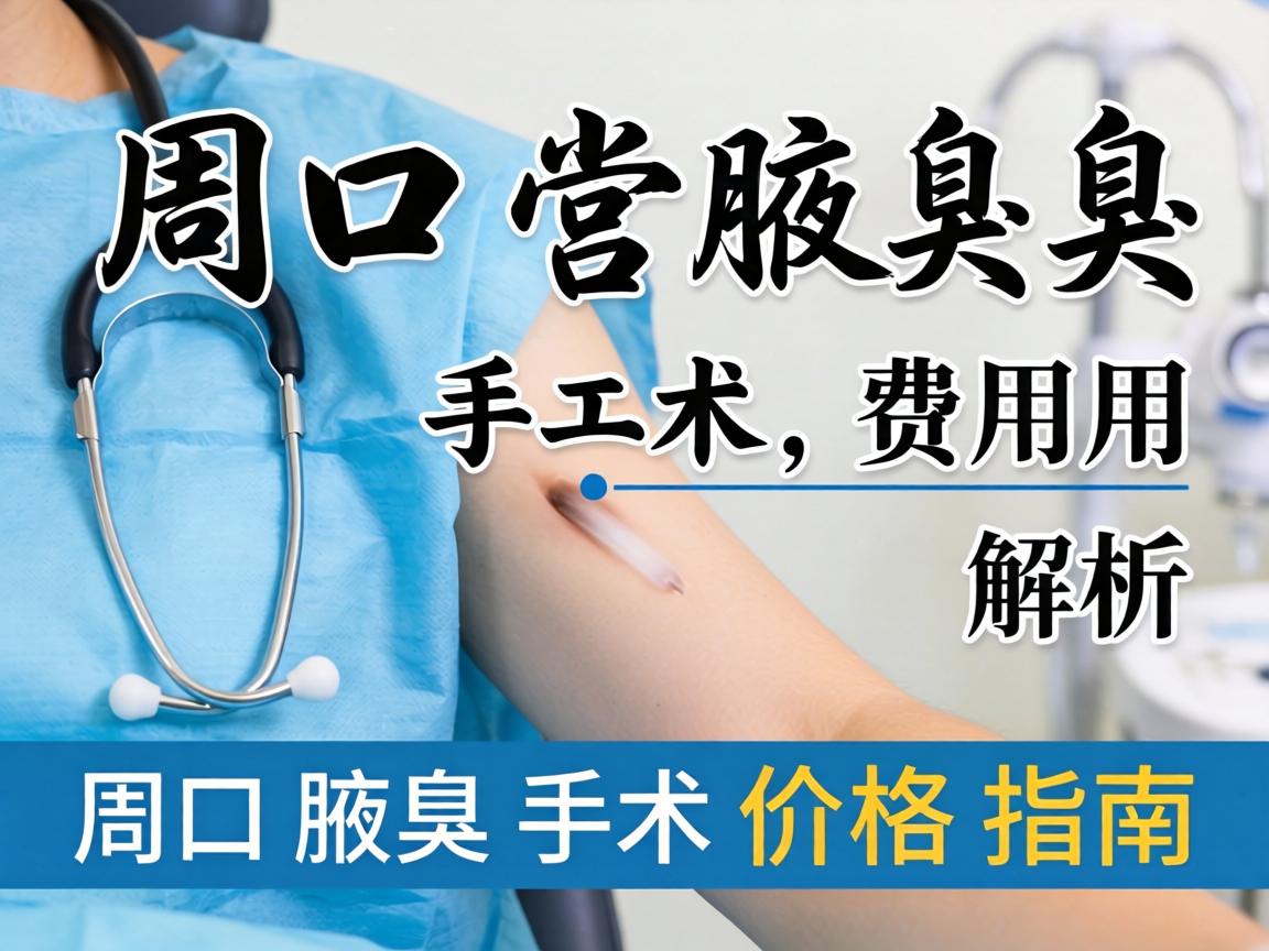 周口腋臭手术费用解析，周口腋臭手术价格指南