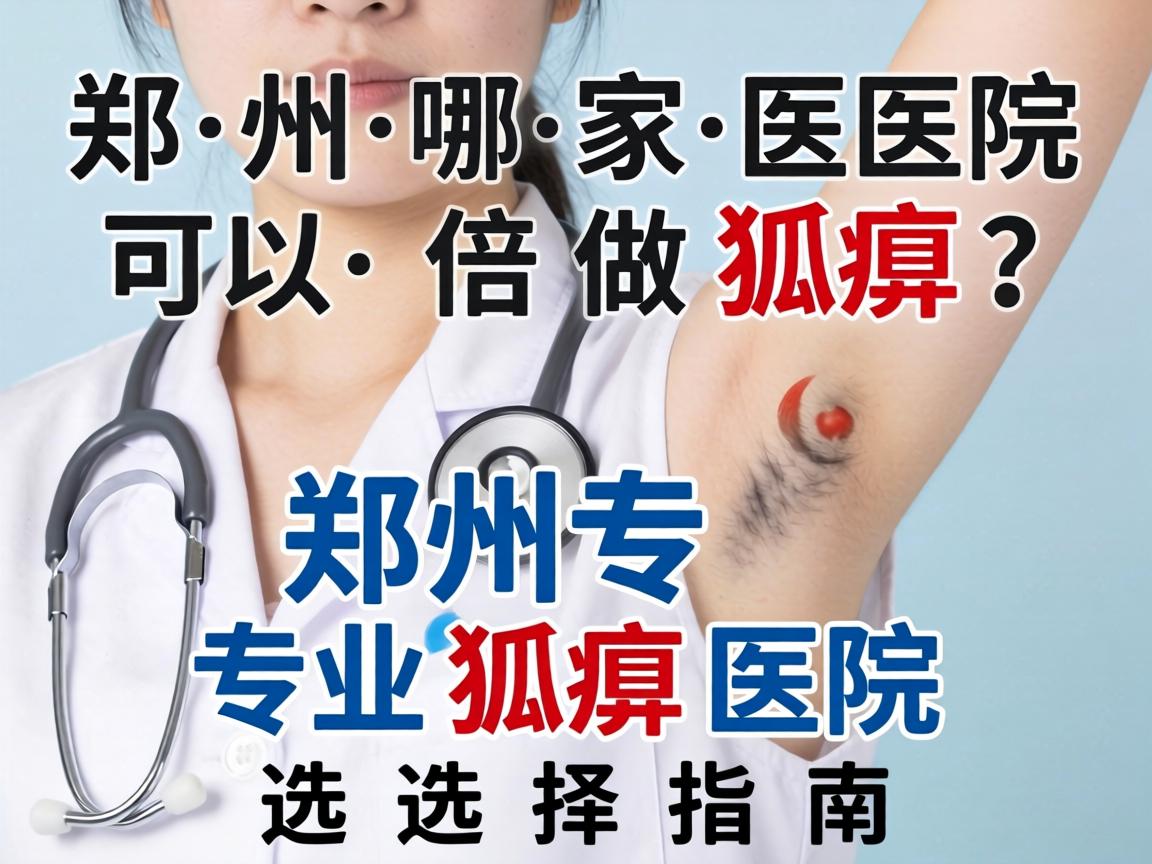 郑州哪家医院可以做狐臭?郑州专业狐臭医院选择指南 郑州哪家医院可以做狐臭?郑州专业狐臭医院选择指南