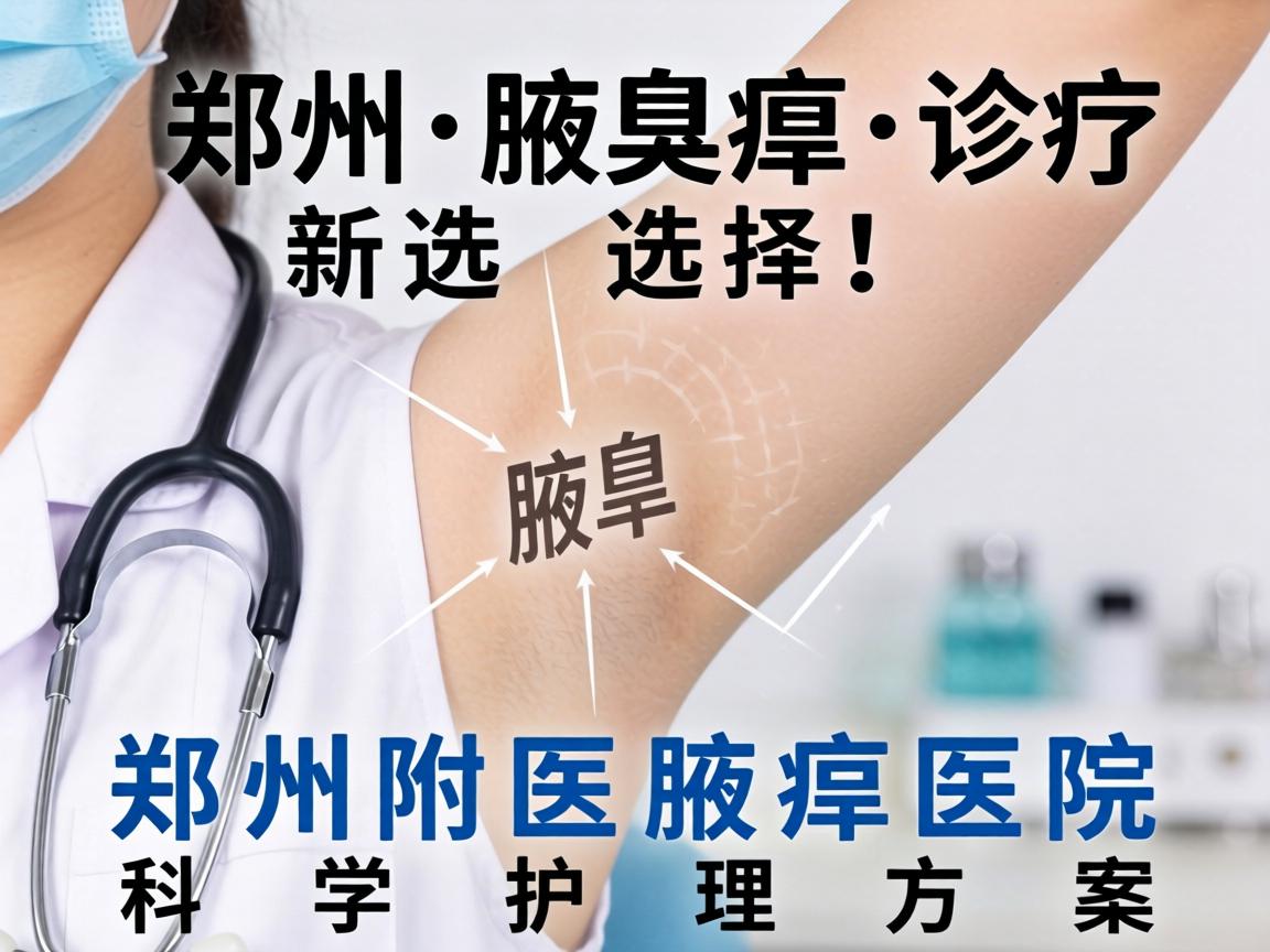 郑州腋臭诊疗新选择，郑州附医腋臭医院的科学护理方案