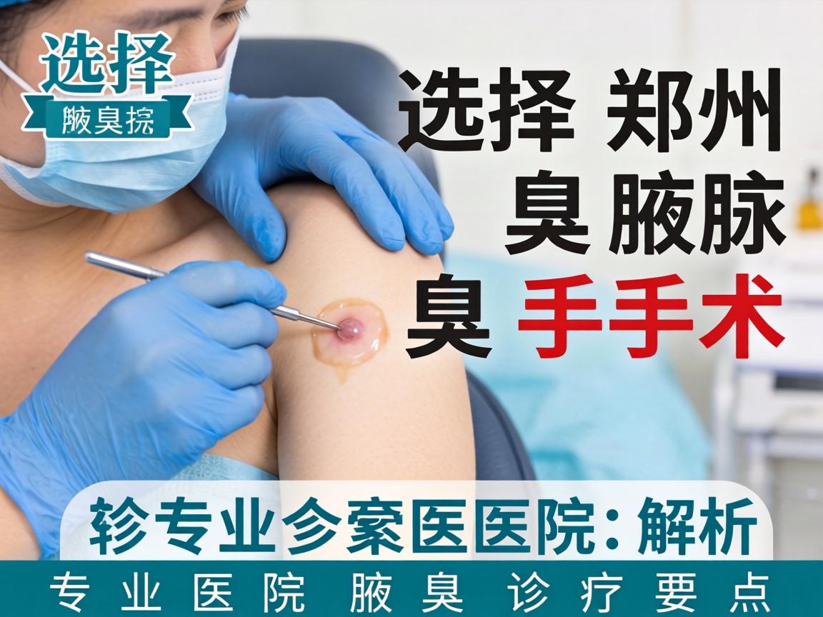选择郑州腋臭手术专业医院,解析专业医院腋臭诊疗要点 选择郑州腋臭手术专业医院,解析专业医院腋臭诊疗要点