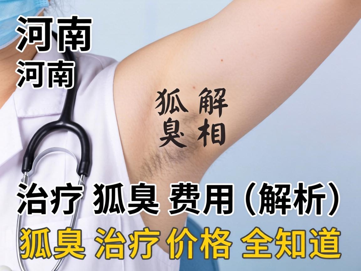 河南治疗狐臭费用解析，狐臭治疗价格全知道